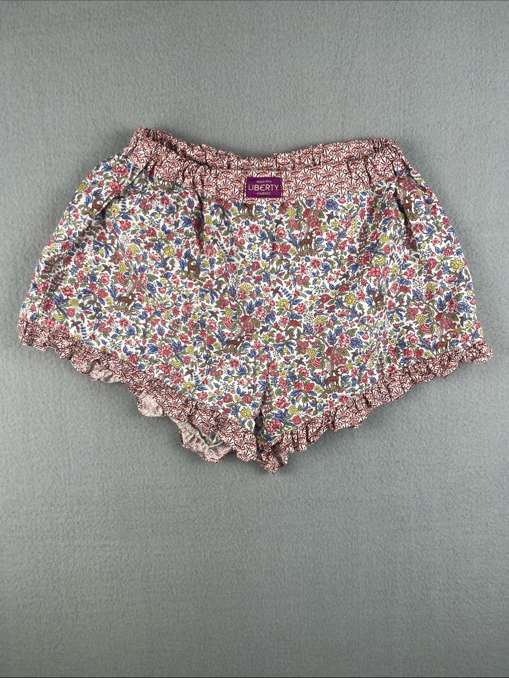 Cotton On Liberty of London Pink Floral Ruffle lounge shorts 
Size: 2
